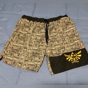 Men’s “Legend of Zelda” Swim Trunks XL
